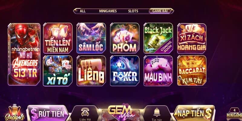 Gemwin - Game Đánh Bài Siêu Hot, Tham Gia Để Nhận Thưởng 1 Game đánh bài - thú vui giải trí tao nhã
